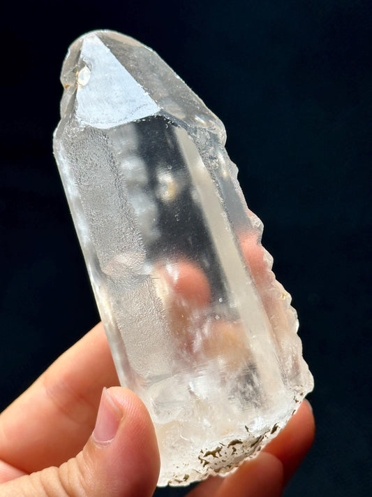 Clear Nirvana Quartz Crystal/Self-healed Crystal/Erosioned Energy Crystal/Etched Healing Crystal/Meditation/Healing/Reiki/Zen-179 g