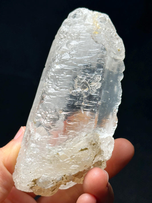 Nirvana Quartz Crystal/Self-healed Crystal/Erosioned Energy Crystal/Etched Key Healing Crystal/Meditation/Healing/Reiki/Zen-258 g