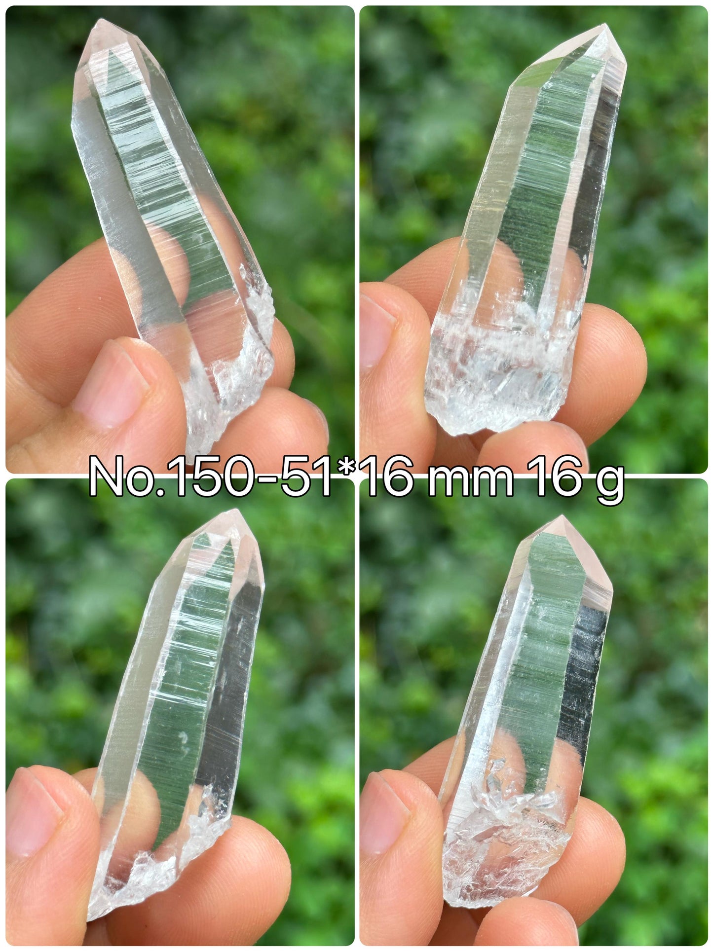 You Pick!Clear Shining Colombian Lemurian Seed Quartz Crystal Point for Jewelry Making ,Healing Crystal Beads--undrilled,Mediation,Zen,Reiki