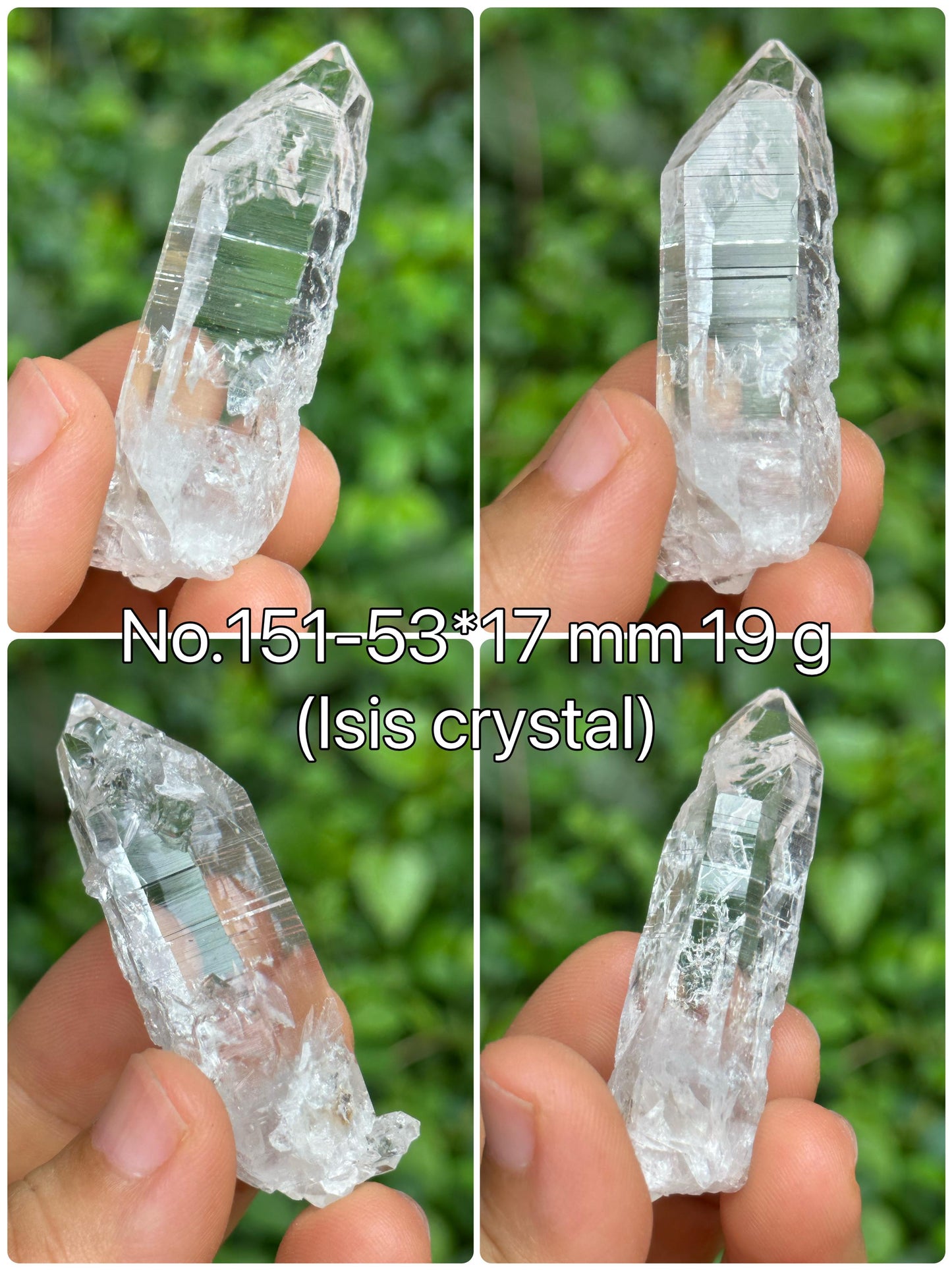 You Pick!Clear Shining Colombian Lemurian Seed Quartz Crystal Point for Jewelry Making ,Healing Crystal Beads--undrilled,Mediation,Zen,Reiki