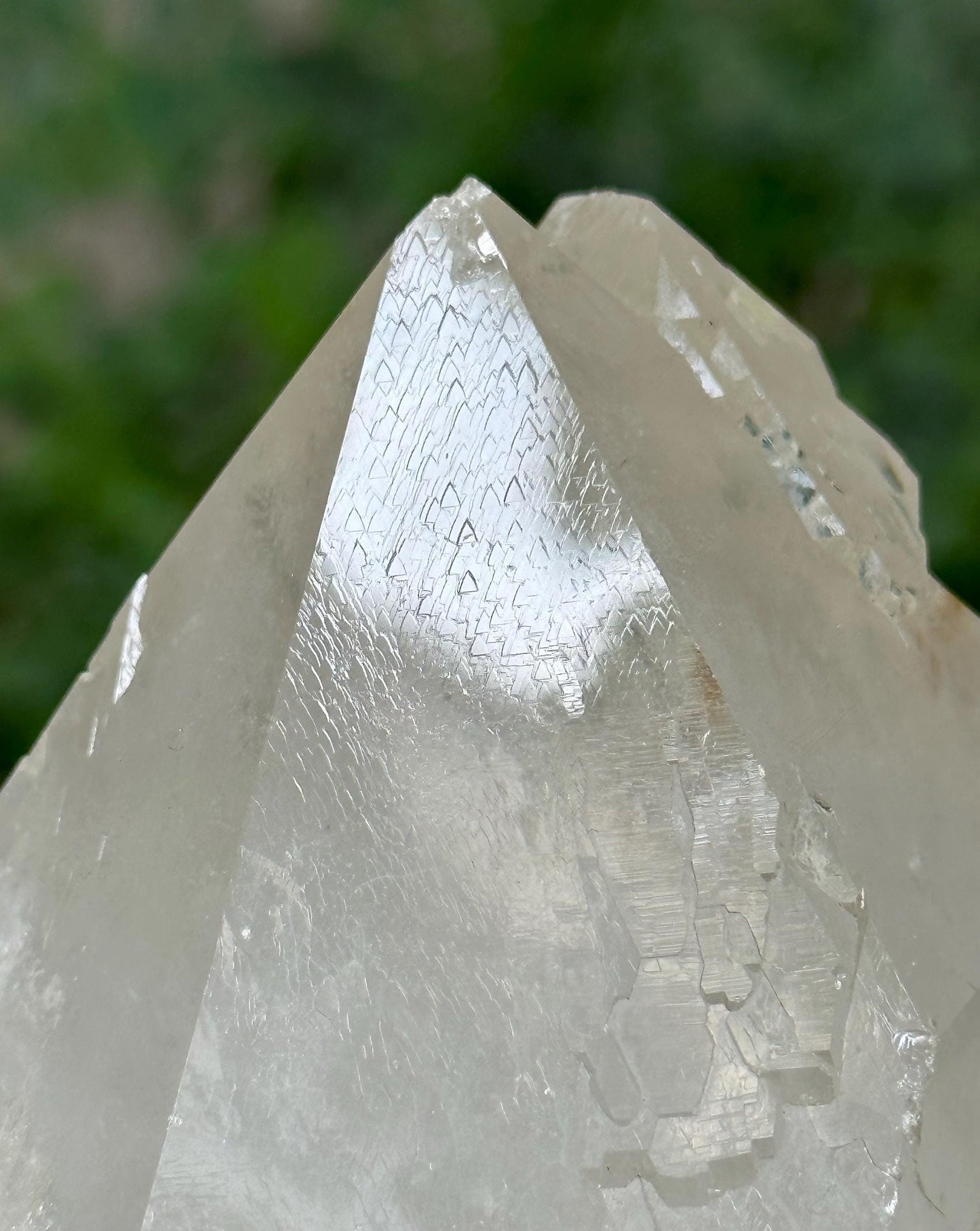 3.9 lbs Rare Himalayan Master Record-keeper Castle Quartz Crystal/Earth-keeper Quartz Energy Crystal/Reiki/Healing Crystal/Meditation-1751 g