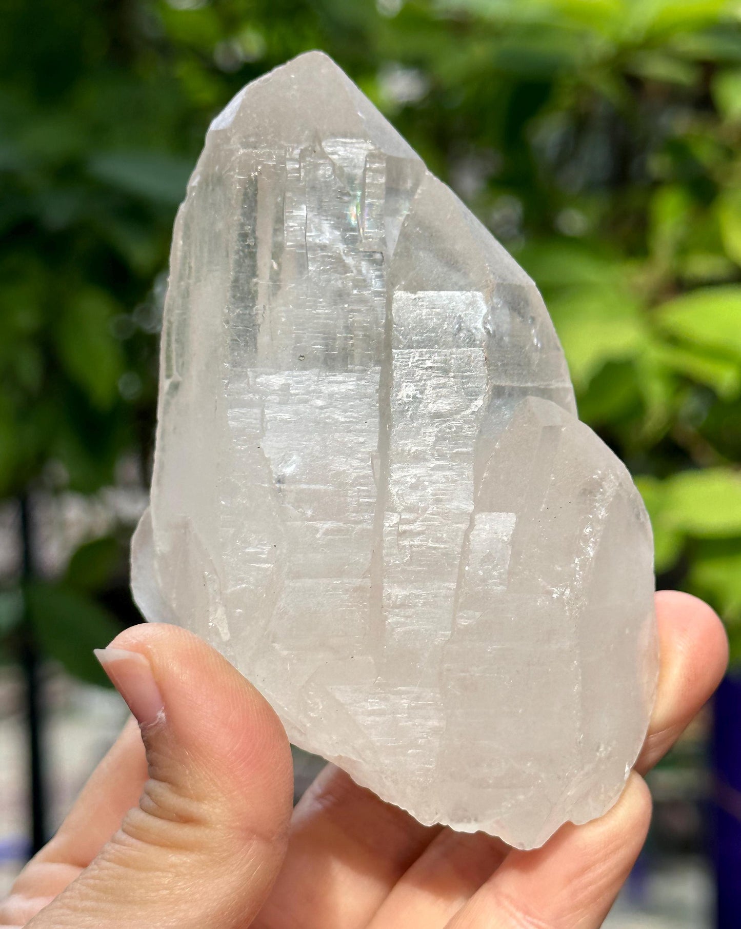 Clear Himalayan Double Terminated Quartz Castle Crystal ET Crystal/Crystal Collection/Meditation/Reiki/Healing Crystal-237 g