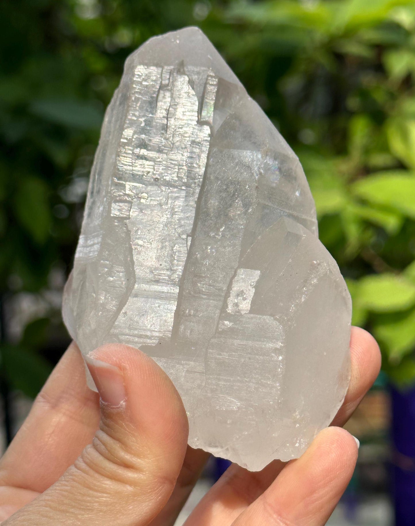 Clear Himalayan Double Terminated Quartz Castle Crystal ET Crystal/Crystal Collection/Meditation/Reiki/Healing Crystal-237 g