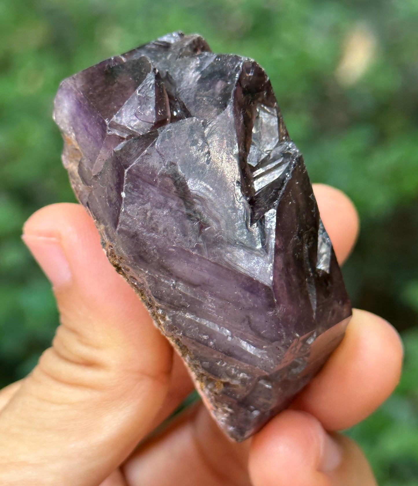 Rare Castle Elestial Super 7 Amethyst Quartz Scepter Crystal Point/Specimen/Super energy Healing Crystals/Reiki-100 g