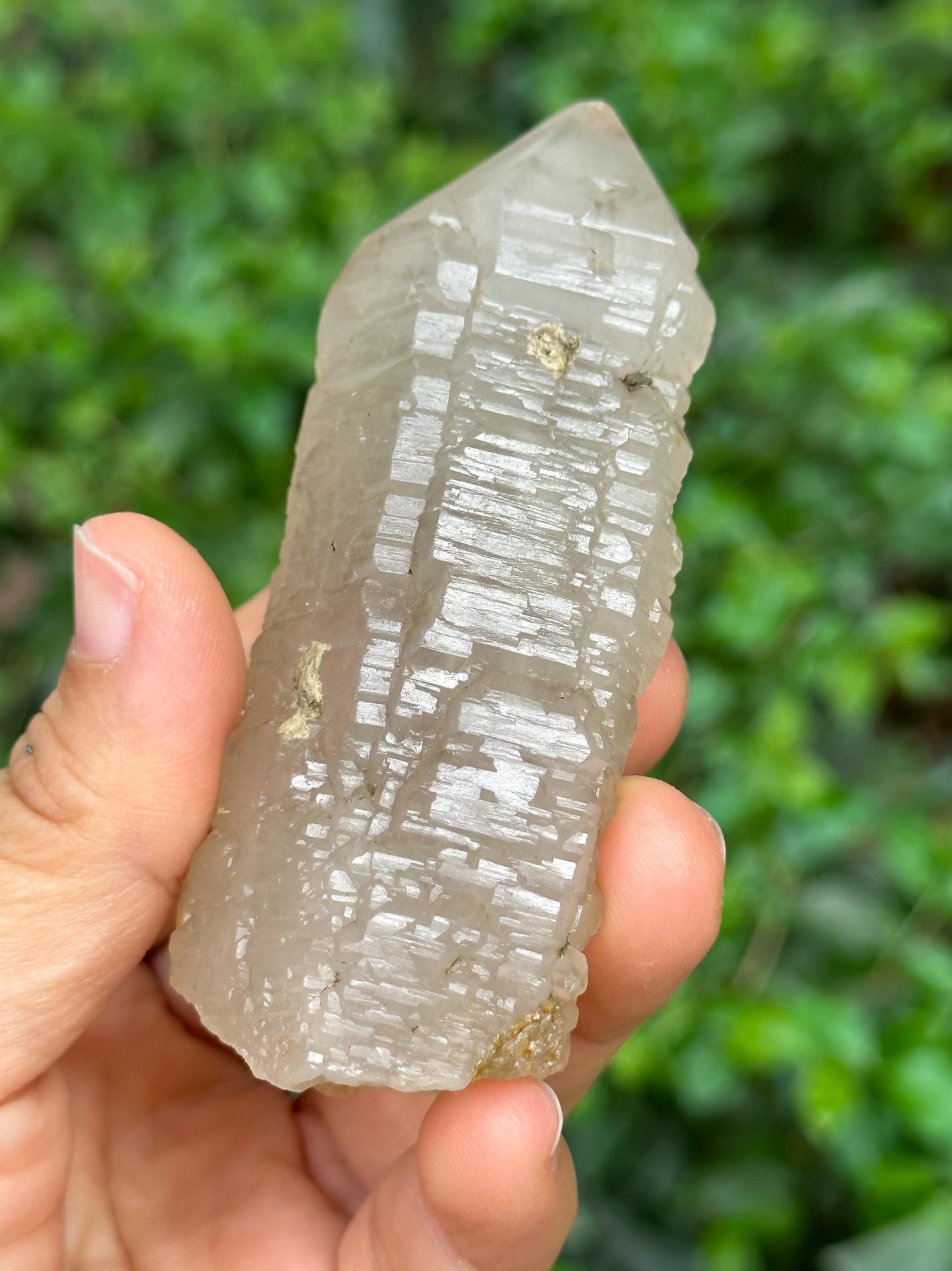 Himalayan Elestial Castle Quartz Crystal/Mosaic Crystal/Energy/Reiki/Healing/Meditation/Crystal Collection -110 g