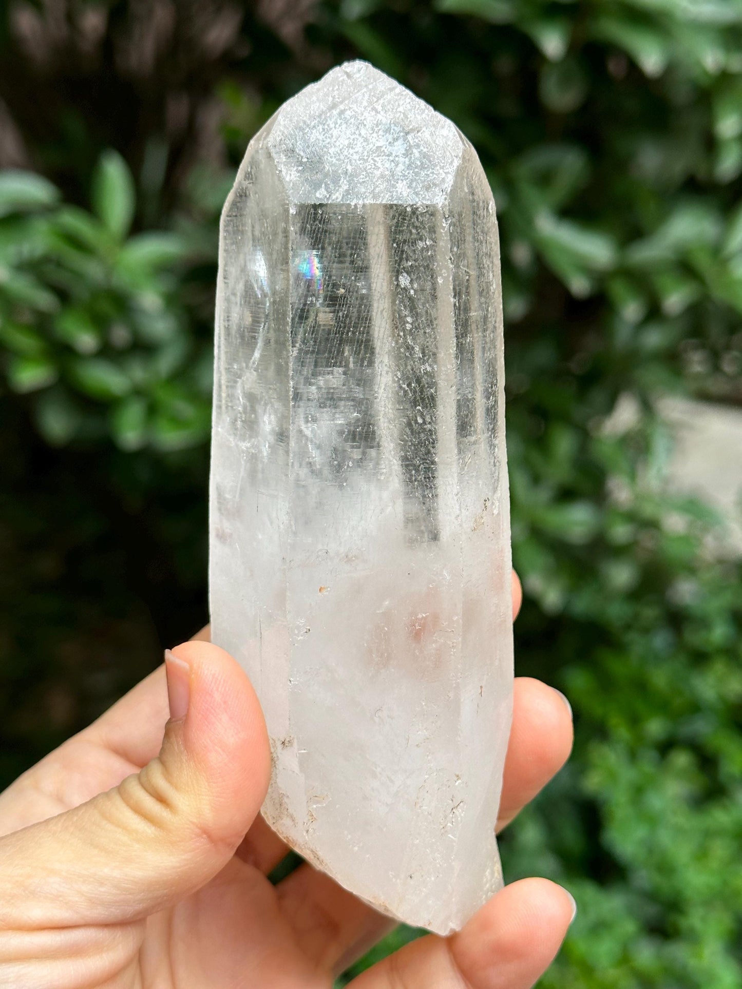 Natural Tantric Twins The Dow Quartz Crystal Point/Lemurian Seeds Crystal/Soulmate Crystal/Energy Crystal/Reiki/Healing/Meditation-333 g