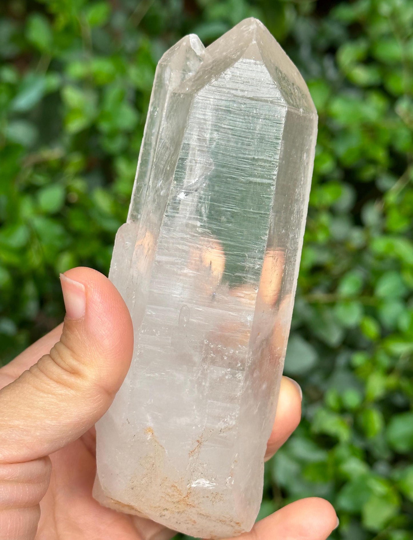 Natural Tantric Twins The Dow Quartz Crystal Point/Lemurian Seeds Crystal/Soulmate Crystal/Energy Crystal/Reiki/Healing/Meditation-333 g