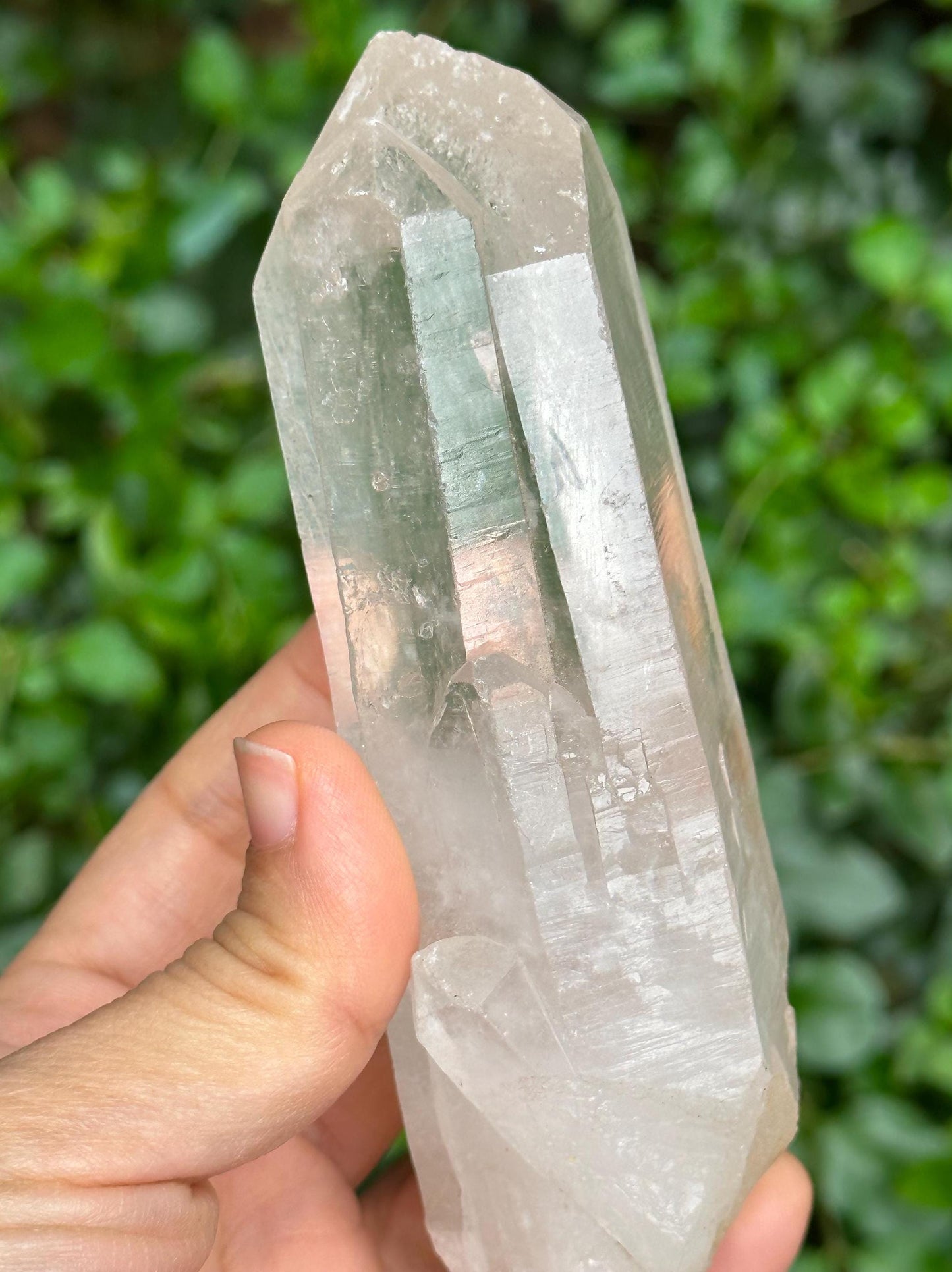 Natural Tantric Twins The Dow Quartz Crystal Point/Lemurian Seeds Crystal/Soulmate Crystal/Energy Crystal/Reiki/Healing/Meditation-333 g