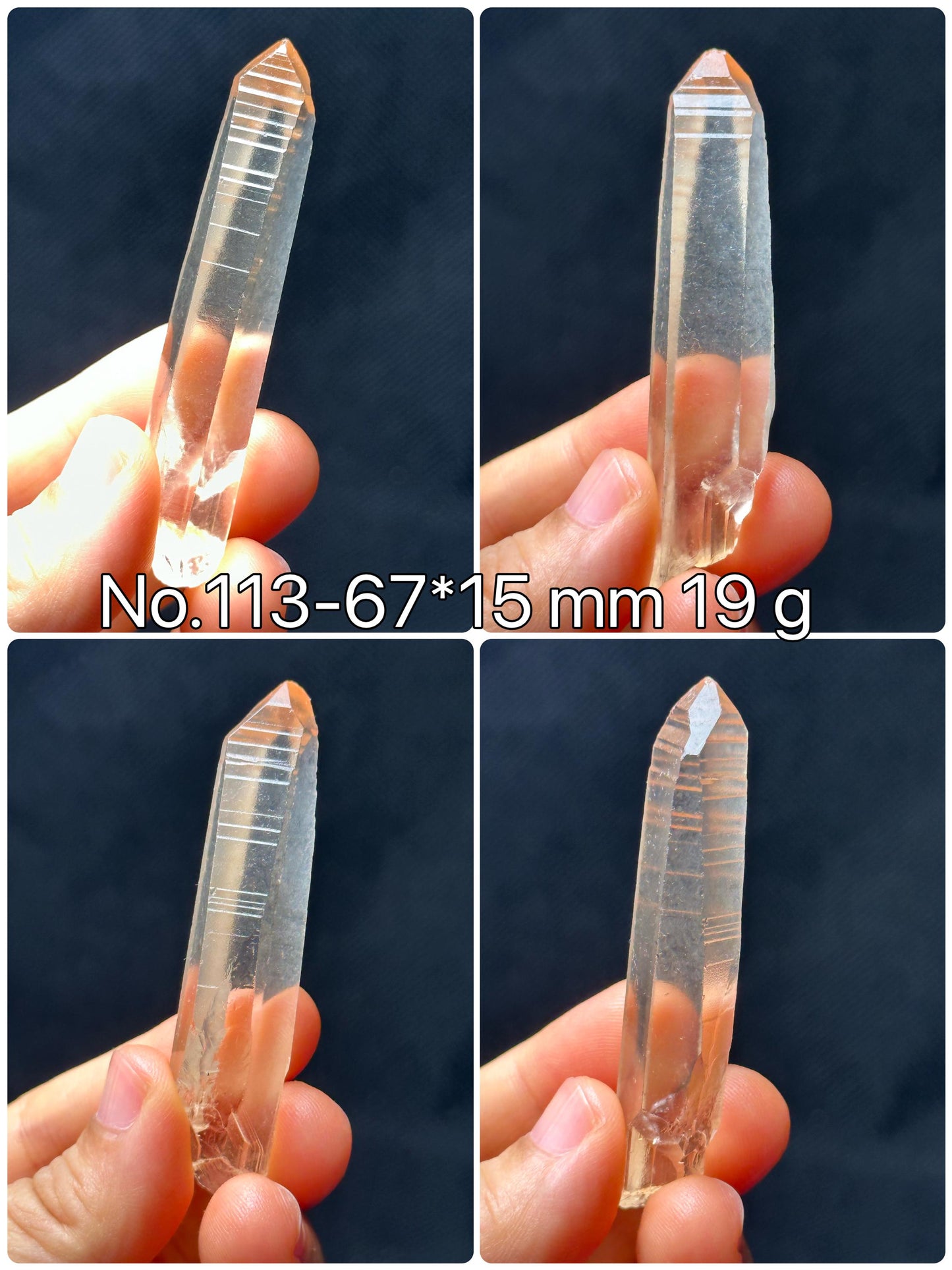 You Pick!Clear Pink Lemurian Seed Quartz Crystal Point for Jewelry Making ,Natural Crystal Beads--undrilled,Mediation,Zen,Reiki,Aura Crystal