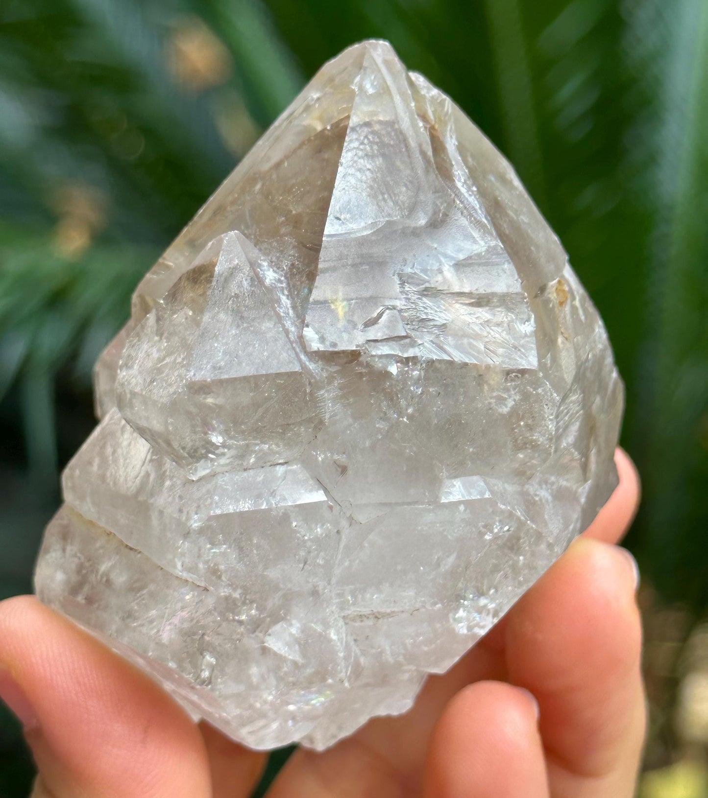 Natural Castle Quartz Scepter Skeletal Crystal/Elestial Crystal/Energy/Reiki/Healing/Meditation/Crystal Collection -201 g