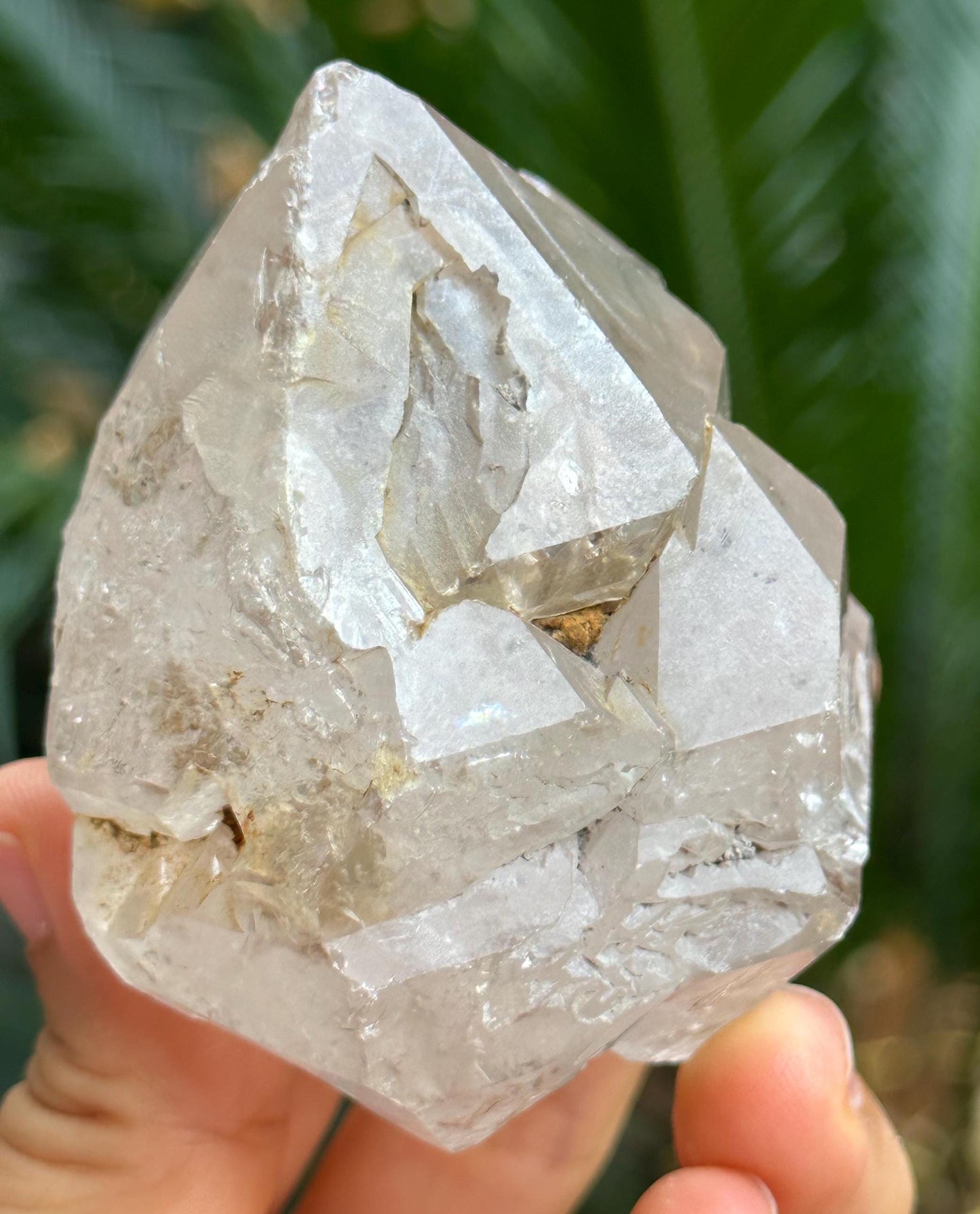 Natural Castle Quartz Scepter Skeletal Crystal/Elestial Crystal/Energy/Reiki/Healing/Meditation/Crystal Collection -201 g