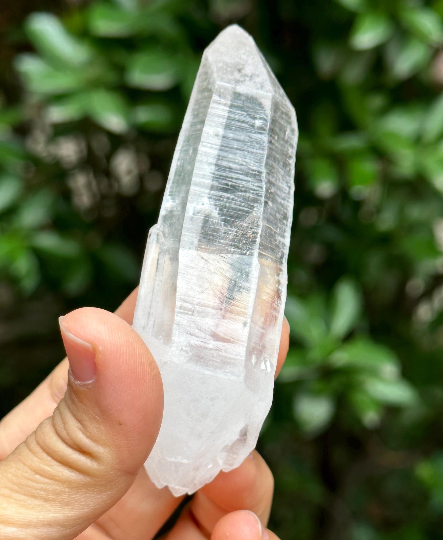 Natural Double Terminated Lemurian Seeds Quartz Crystal Point/Energy Crystal/Healing Crystal/Meditation Crystal-72 g