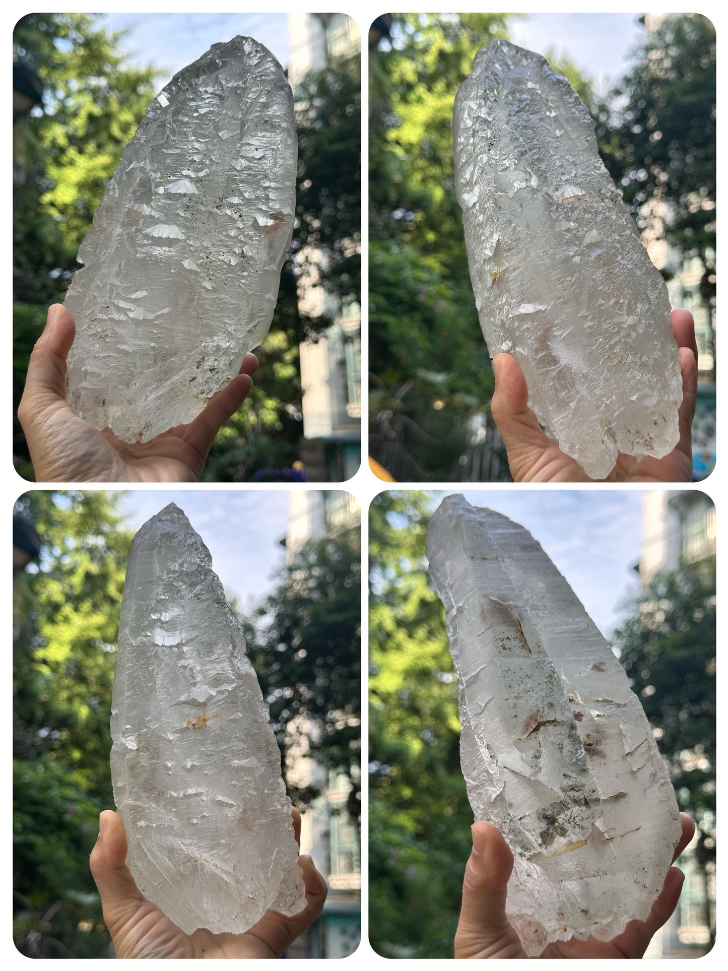 5 lbs Rare Unique Himalayan Nirvana Quartz DT Crystal/Natural Self-healed Crystal/Erosioned Energy Crystal/Etched Healing Crystal/Meditation