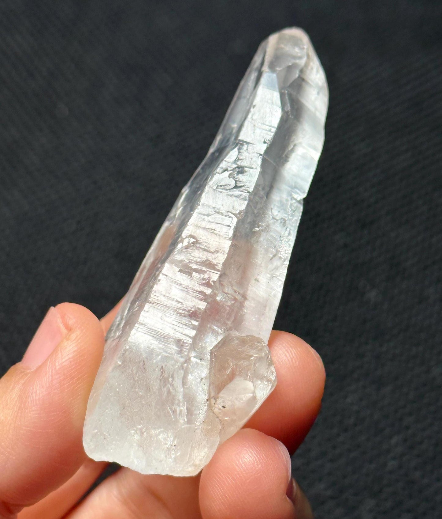 Clear Himalayan Laser Quartz Crystal Wand/Energy/Crystal Reiki/Healing/Meditation/Crystal Collection-43 g