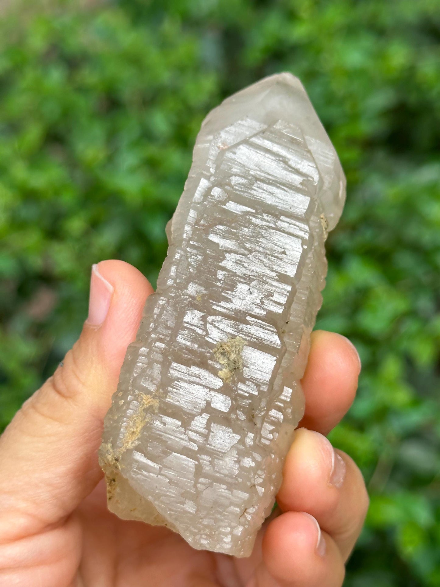 Himalayan Elestial Castle Quartz Crystal/Mosaic Crystal/Energy/Reiki/Healing/Meditation/Crystal Collection -110 g