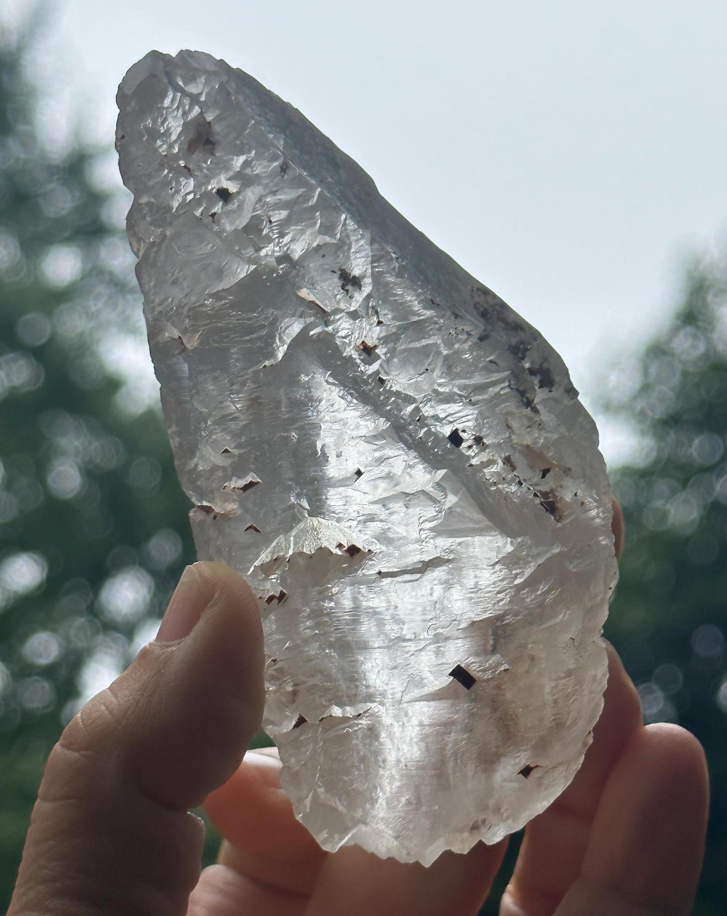 Double Terminated Himalayan Nirvana Quartz Record-keeper Crystal/Self-healed Erosioned Energy Crystal/Etched Key Healing Crystal-188 g