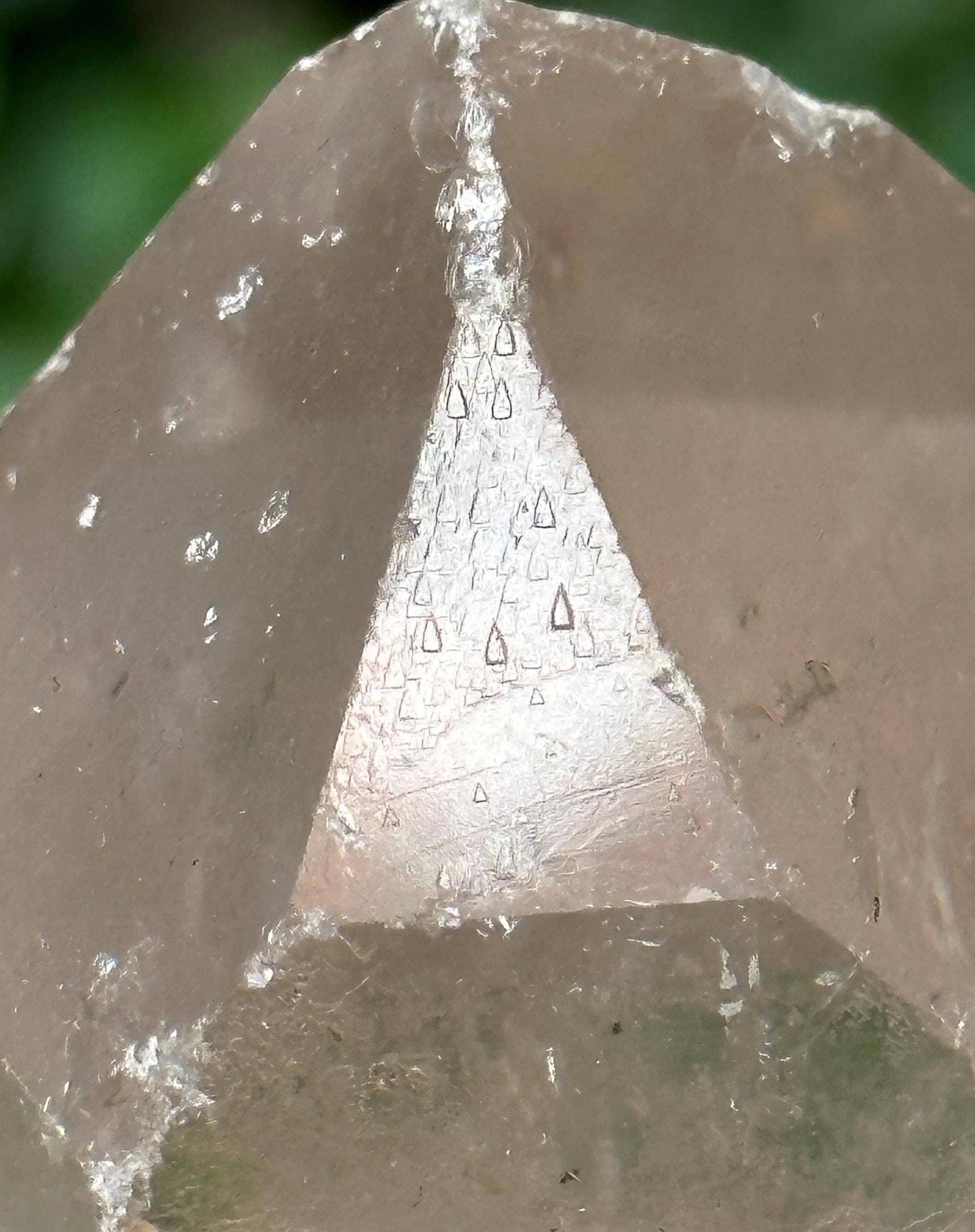 Clear Rainbow Himalayan Record-keeper Quartz Crystal Point/Energy Crystal/Reiki/Healing/Meditation-478 g