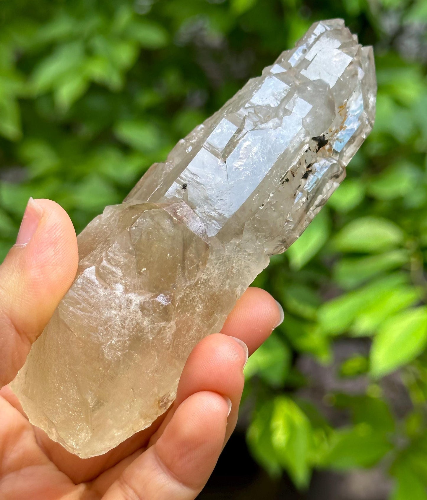 Rare 100% Natural Elestial Cathedral Citrine Quartz Clear Castle Crystal/Temple Energy Crystal/Reiki/Healing Crystal/Crystal Collection-228g