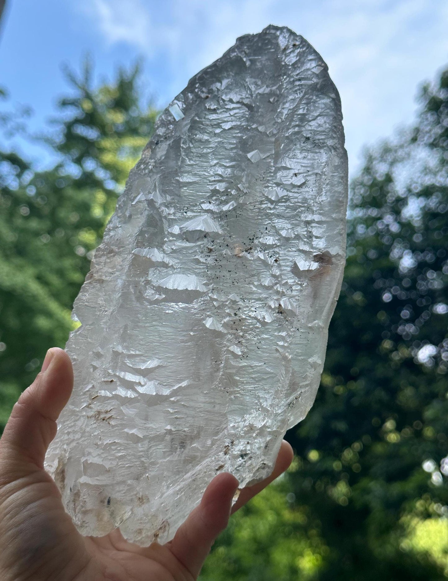 5 lbs Rare Unique Himalayan Nirvana Quartz DT Crystal/Natural Self-healed Crystal/Erosioned Energy Crystal/Etched Healing Crystal/Meditation