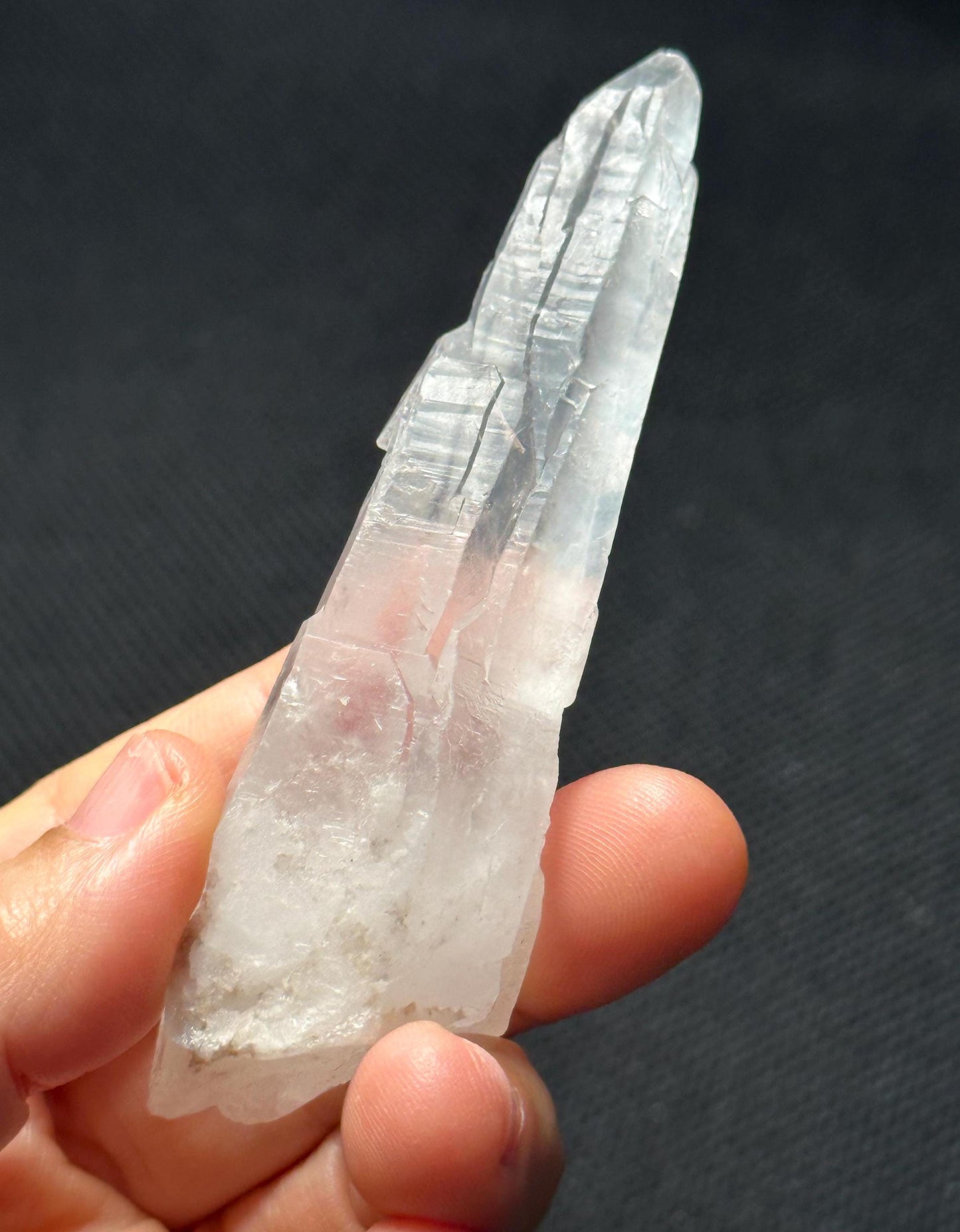 Clear Himalayan Laser Quartz Crystal Wand/Energy/Crystal Reiki/Healing/Meditation/Crystal Collection-44 g