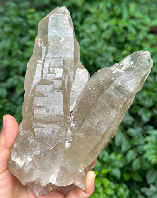 Rare 100% Natural Twins Law Elestial Cathedral Citrine Quartz Castle Crystal/Temple Energy Crystal/Reiki/Healing/Collection/Specimen-1247 g